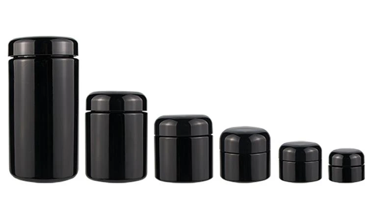 Black-Ultraviolet-Glass-Jar