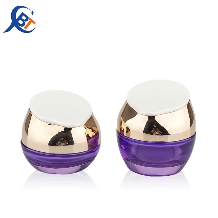 Glass Cosmetic Jars And Bottles