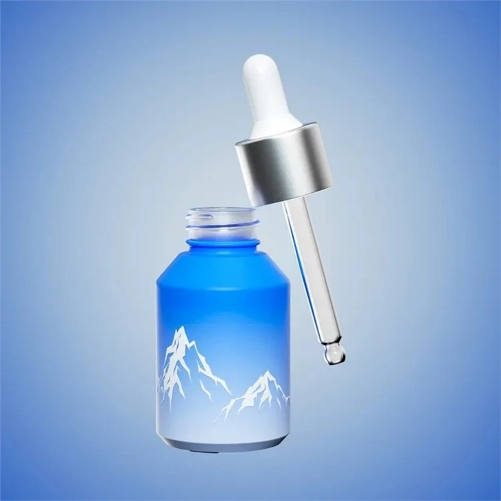 Cosmetic Glass Lotion Bottle